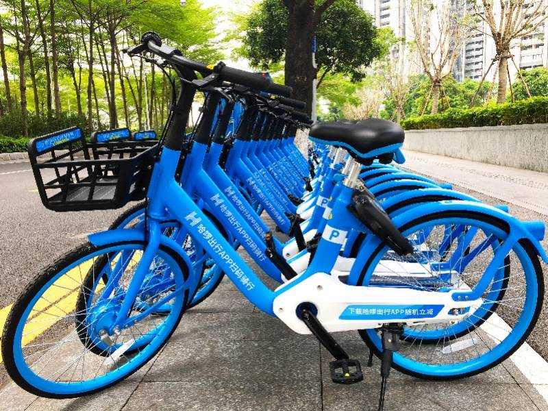 破解随地停放单车难题 我市共享单车试行“定点还车”
