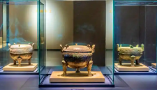 翠珉华彰 壁上乾坤 崛围山历史文化展亮相阜阳市博物馆 